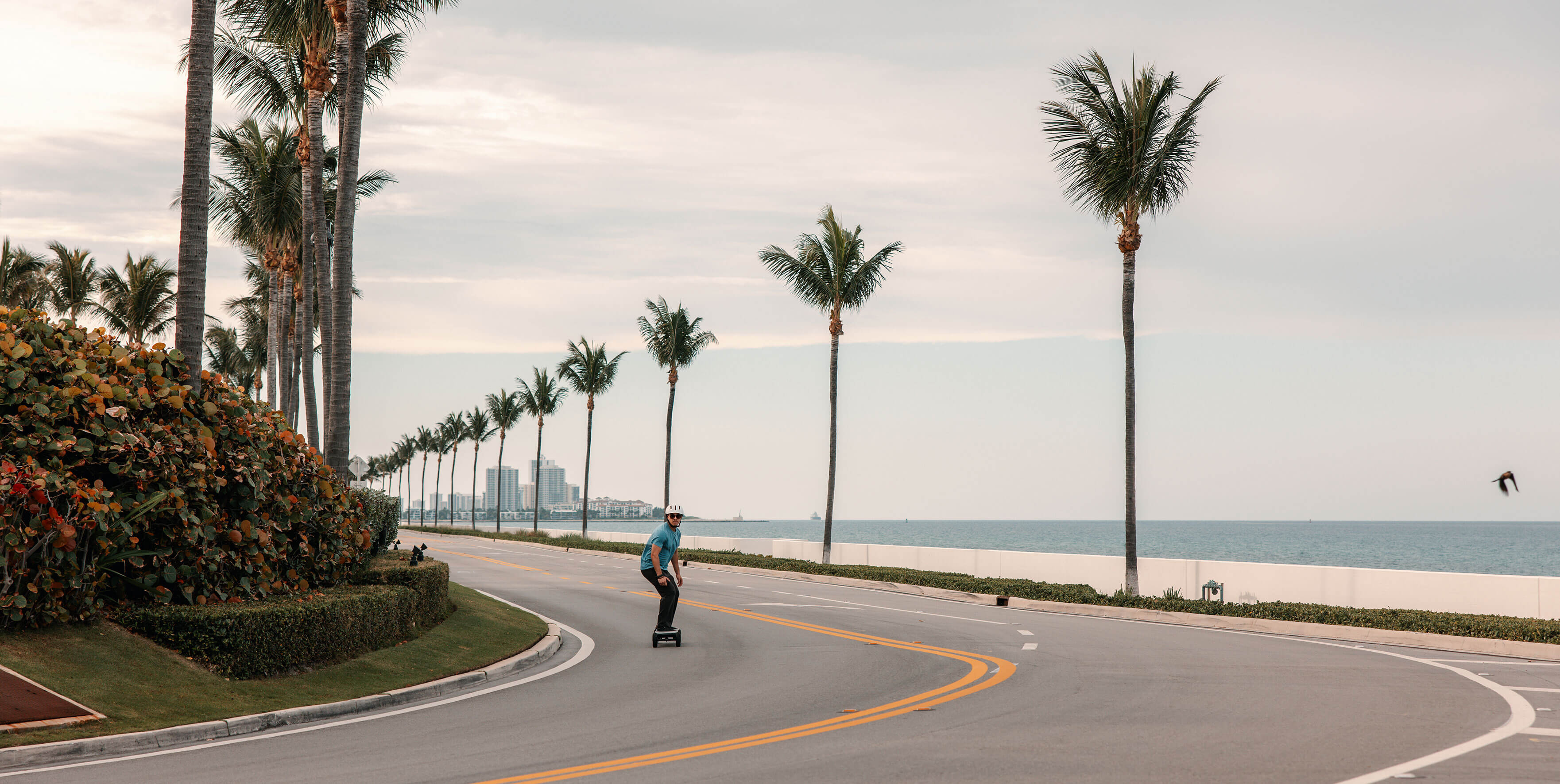 Street-legal electric skateboard