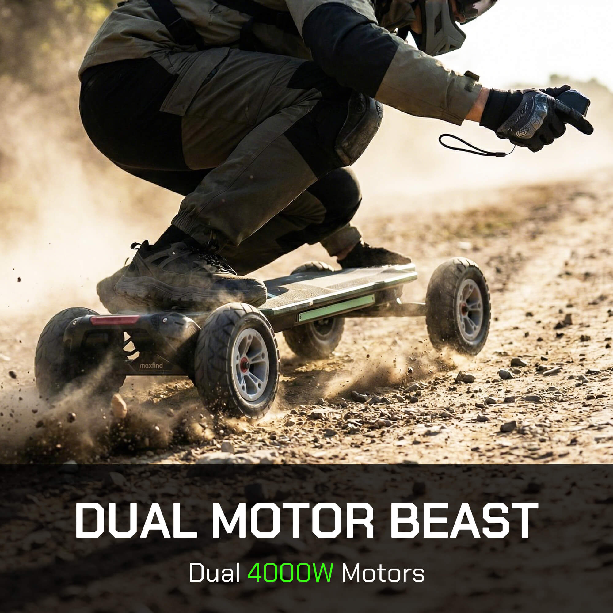 off road electric skateboard