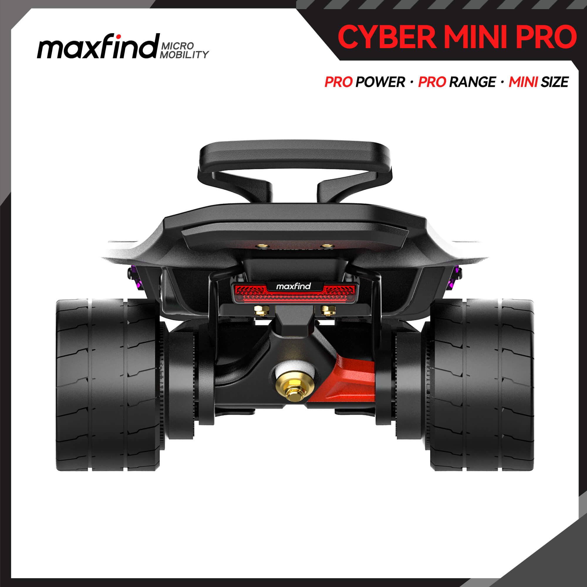 belt motor electric skateboard light