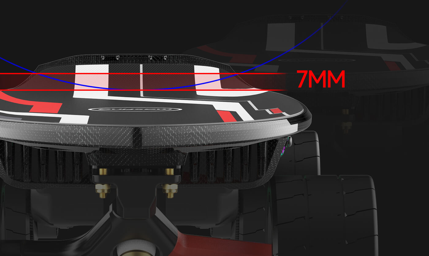 electric skateboard deck