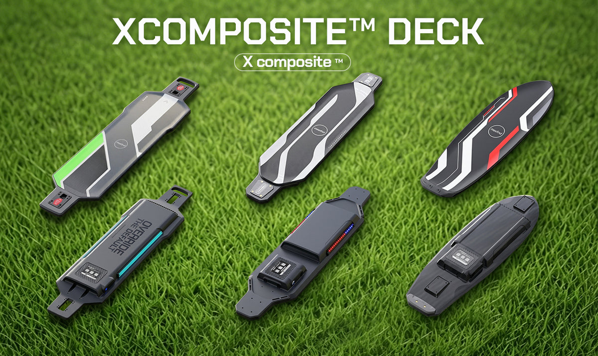 maxfind electric skateboard xcomposite deck