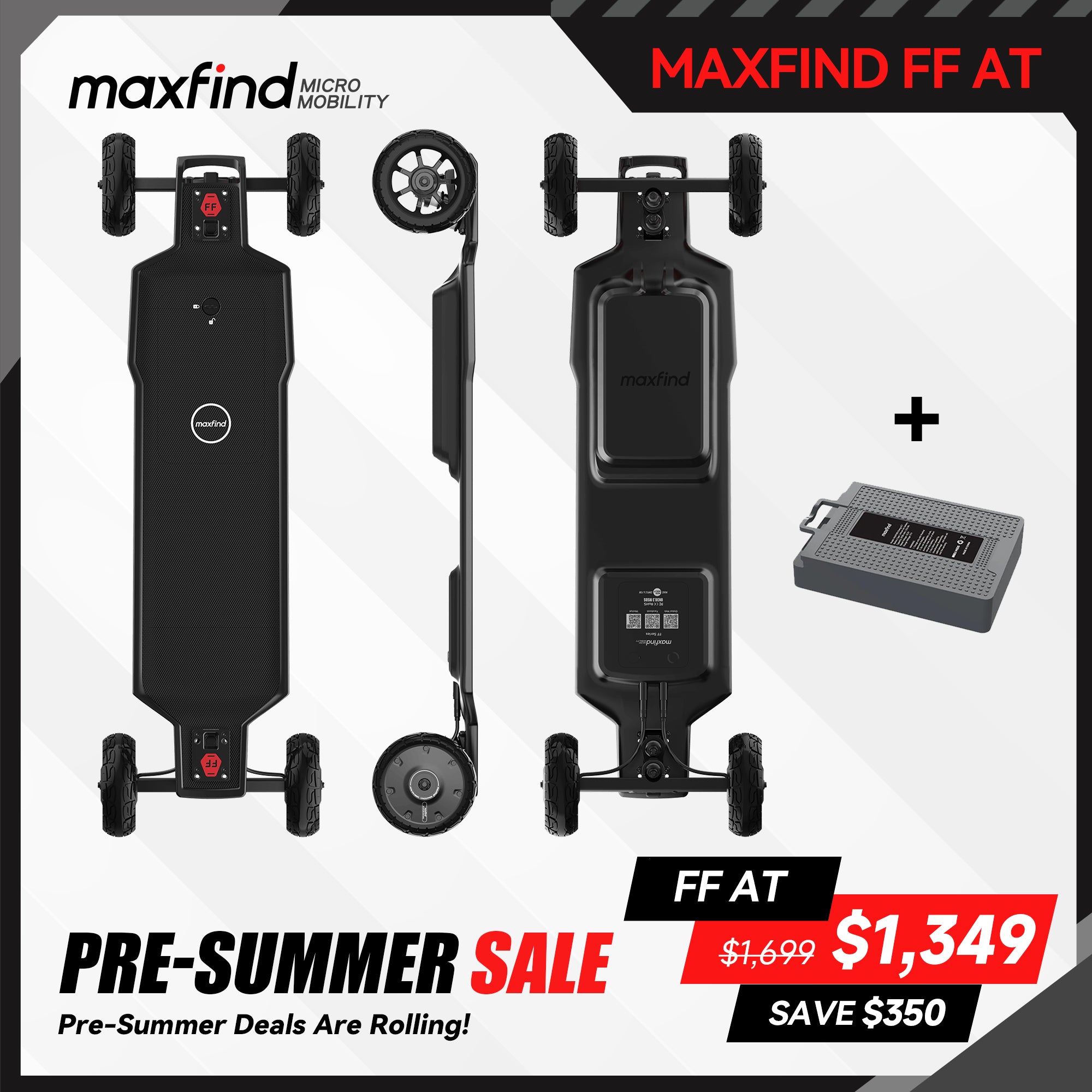 electric skateboard summer sale