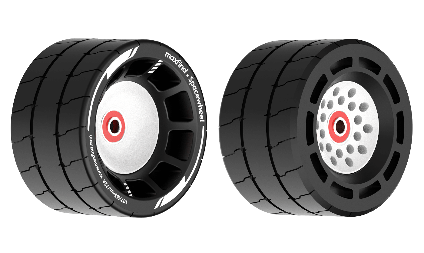 electric skateboard 107mm wheels
