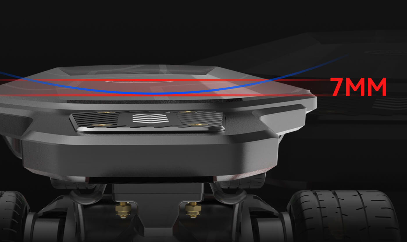 electric skateboard deck