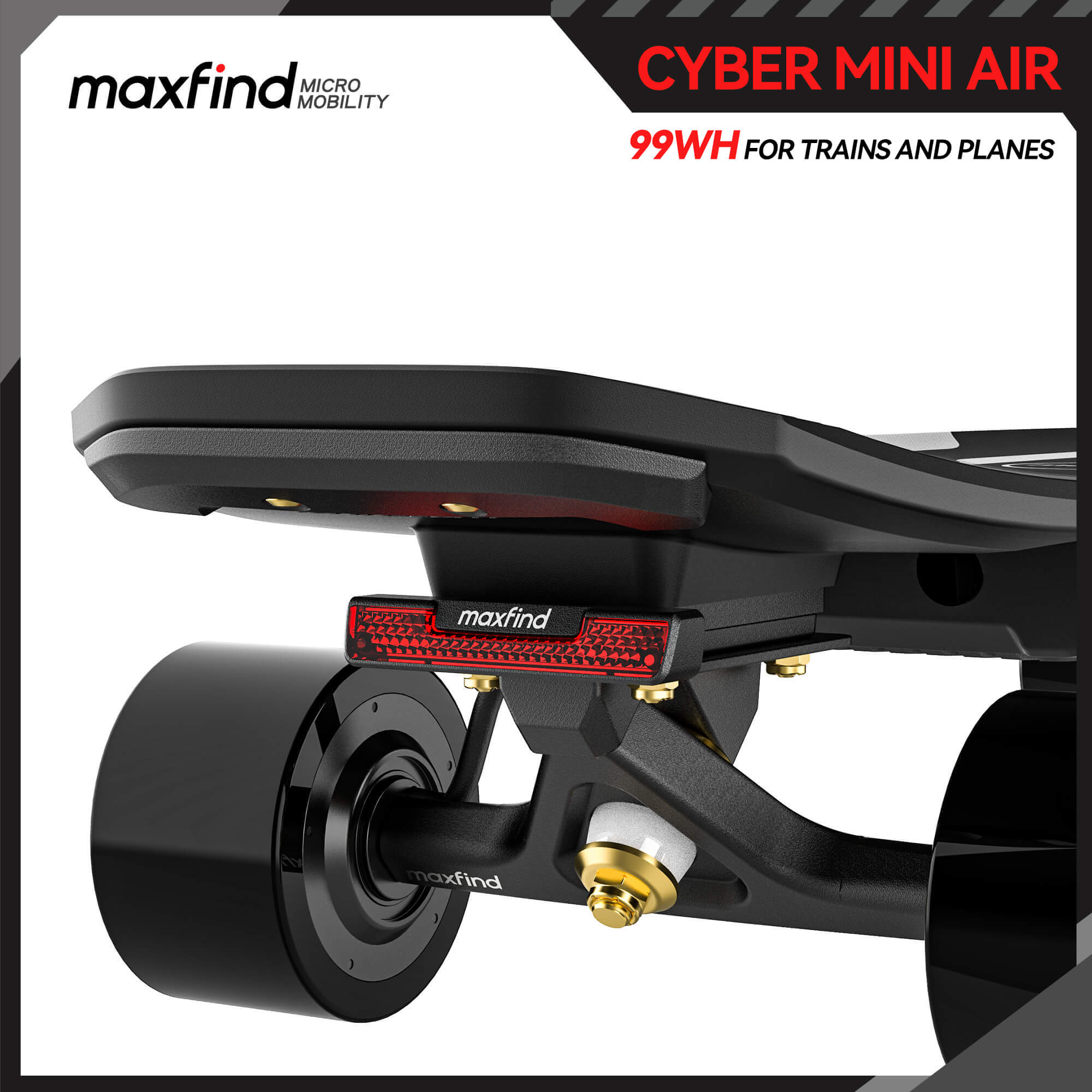 electric skateboard light