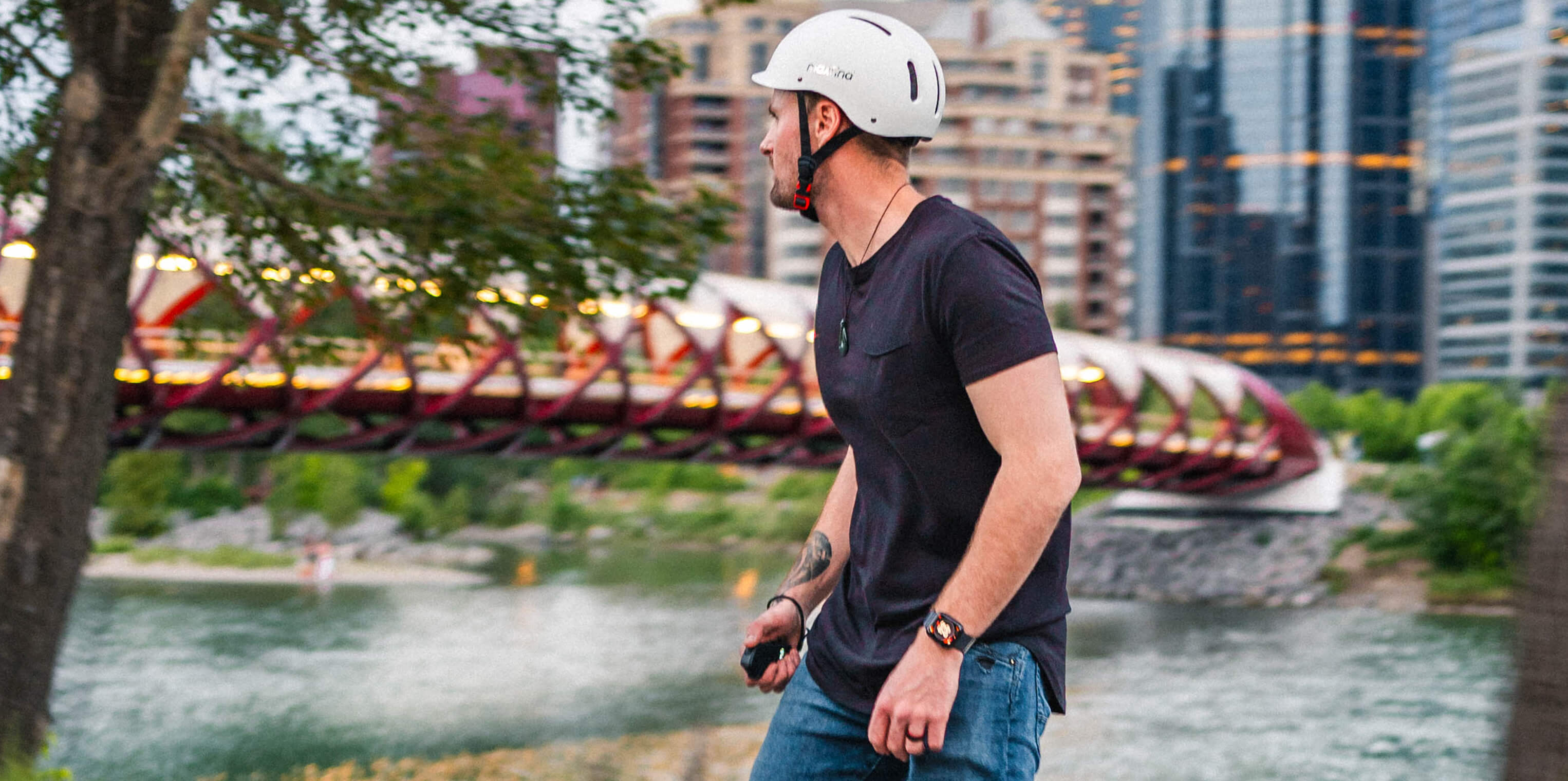 electric skateboard helmet