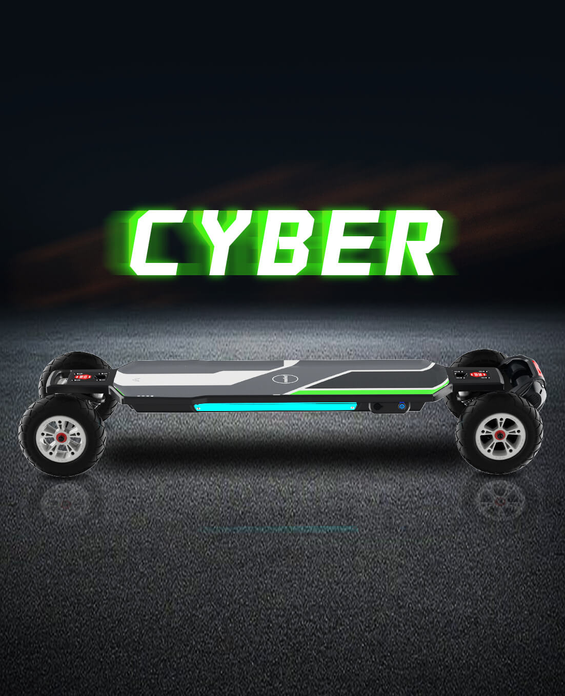 all terrain electric skateboard