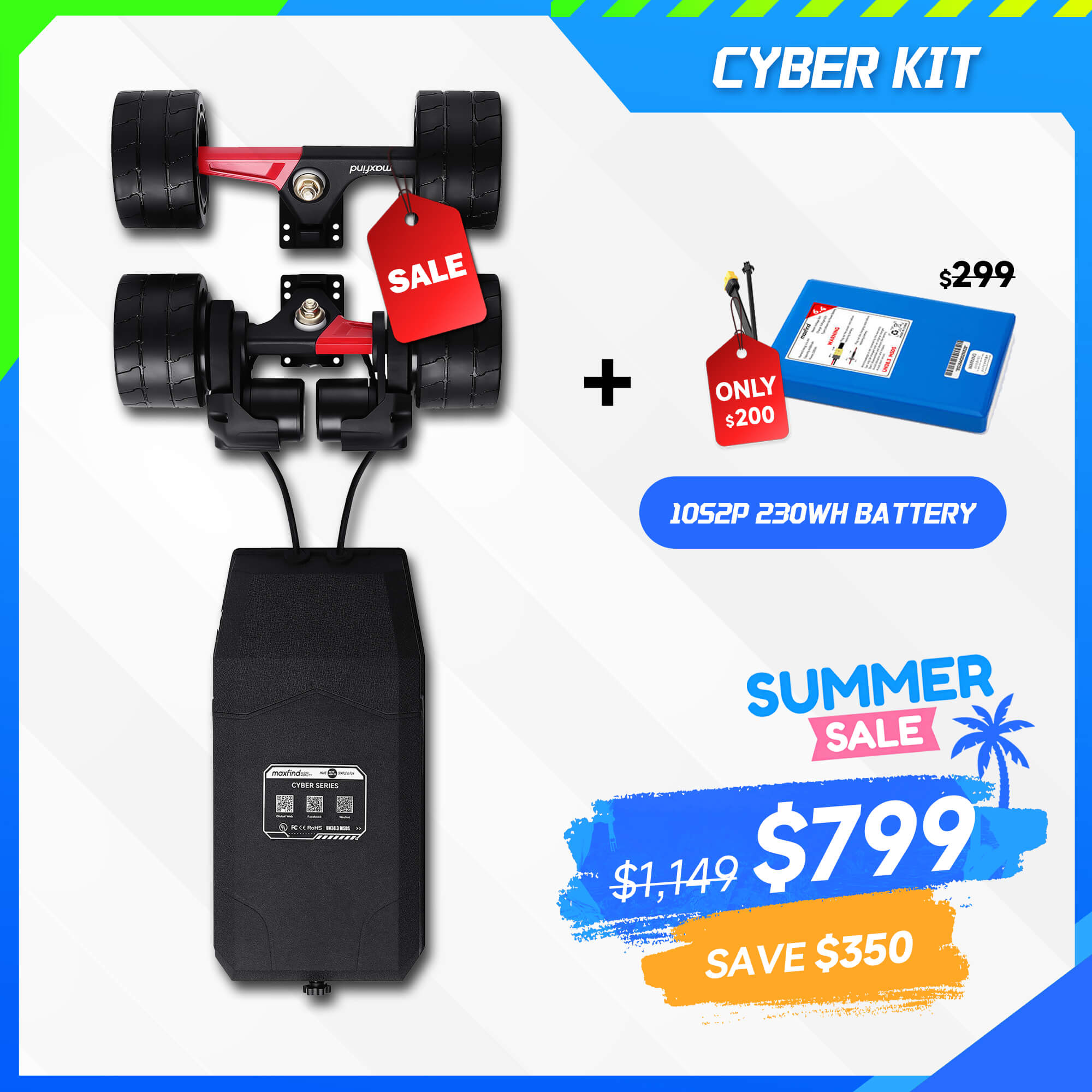 long range electric skateboard kit belt motor
