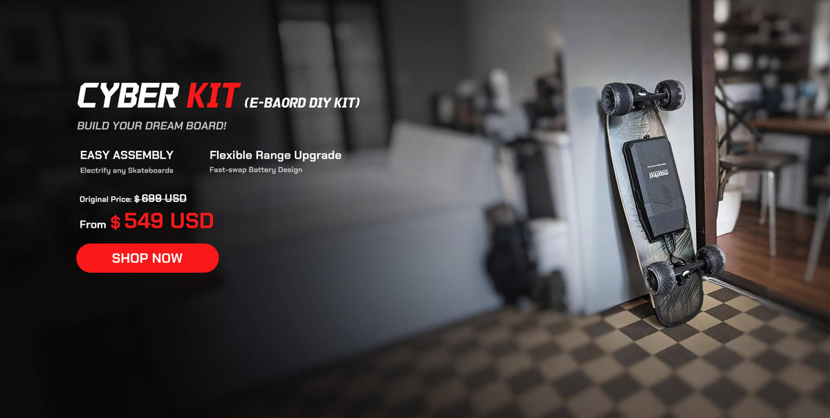 maxfind cyber electric skateboard kit