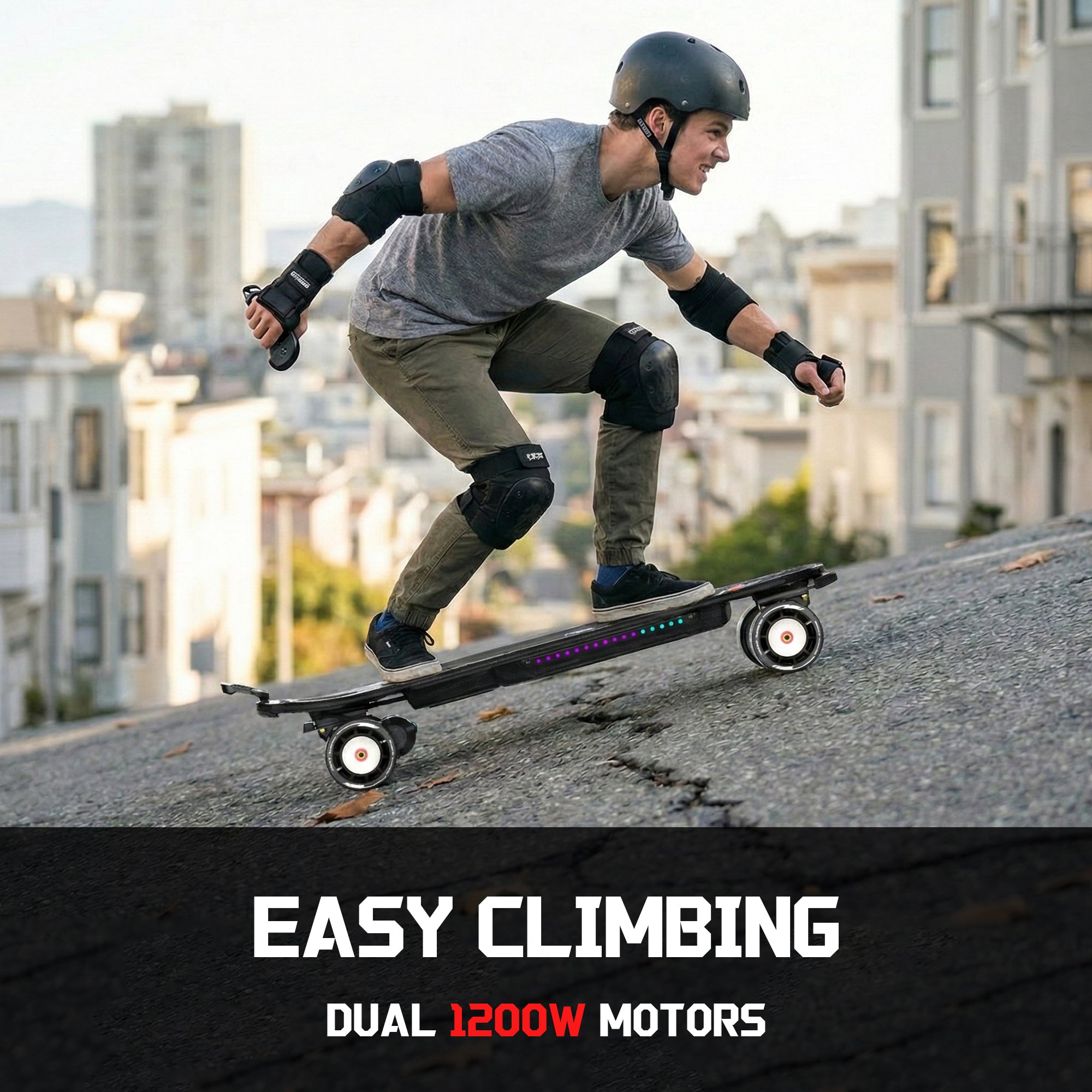 electric skateboard of remote