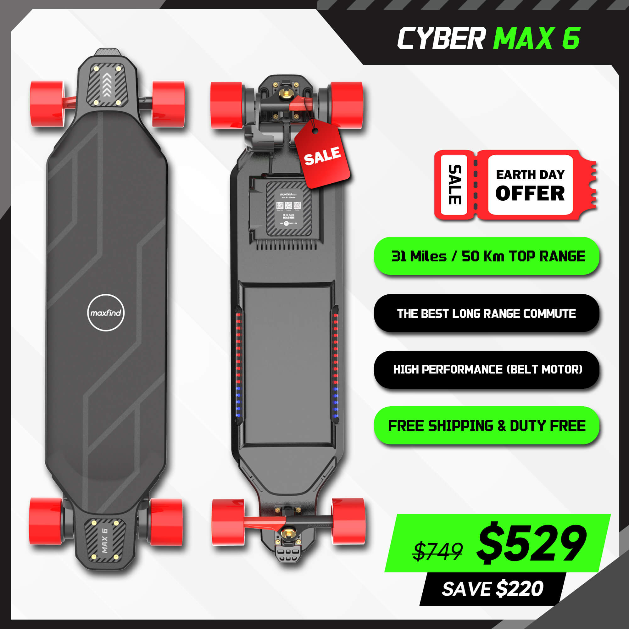 electric skateboard