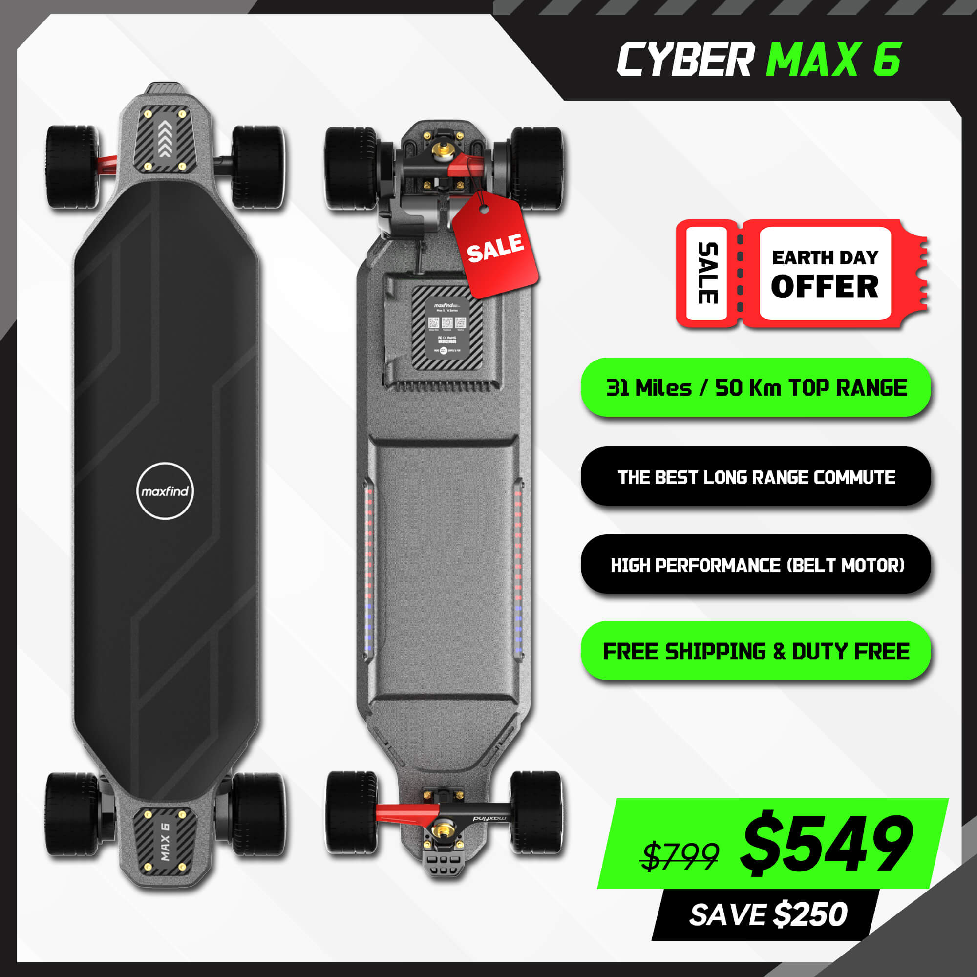 electric skateboard