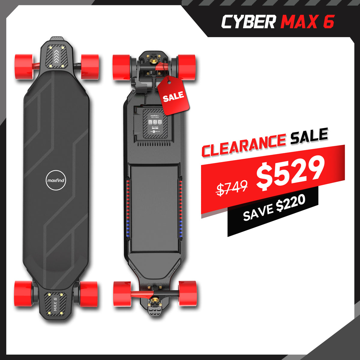 long range belt motor electric skateboard