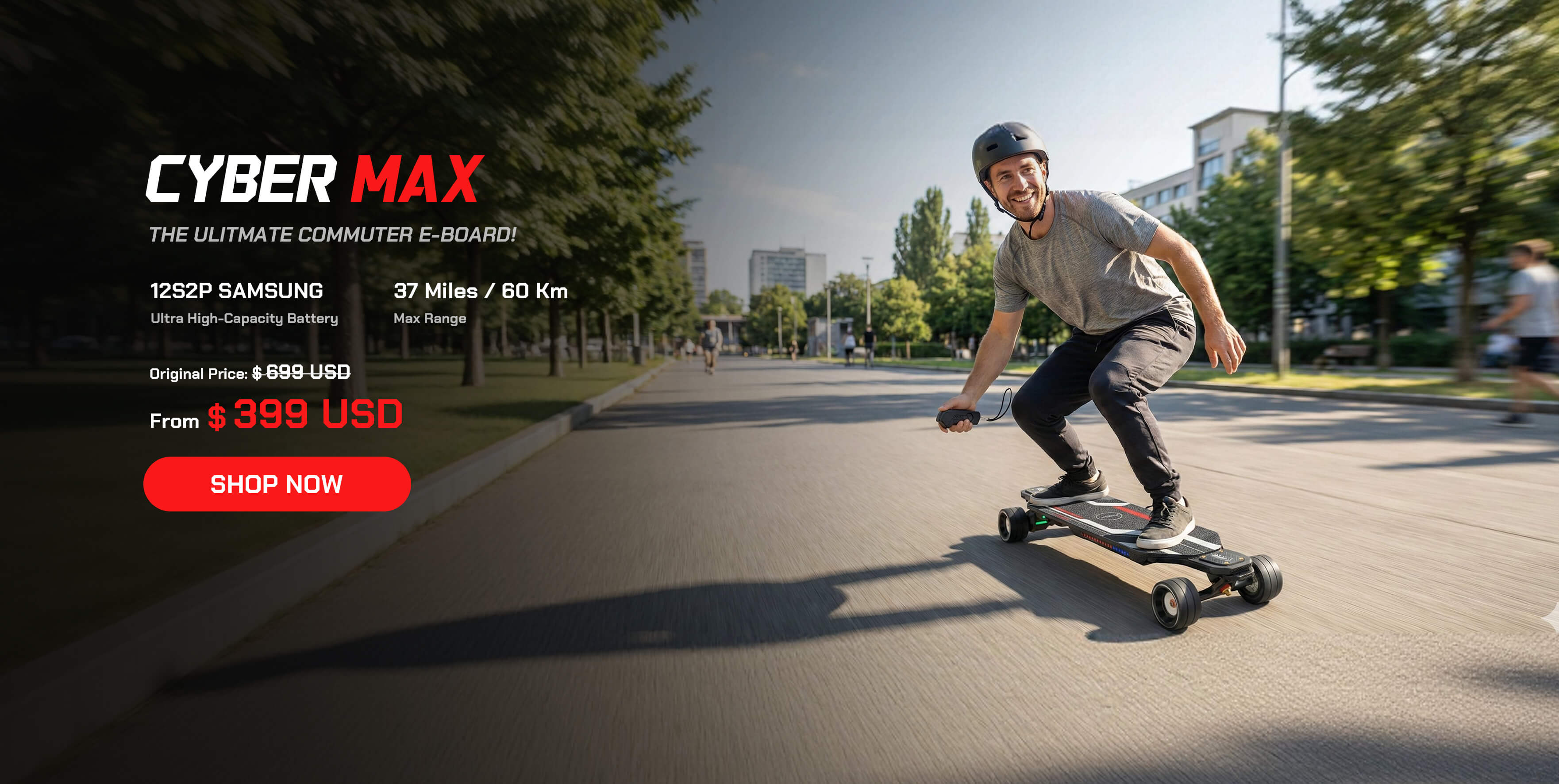 maxfind cyber max electric longboard