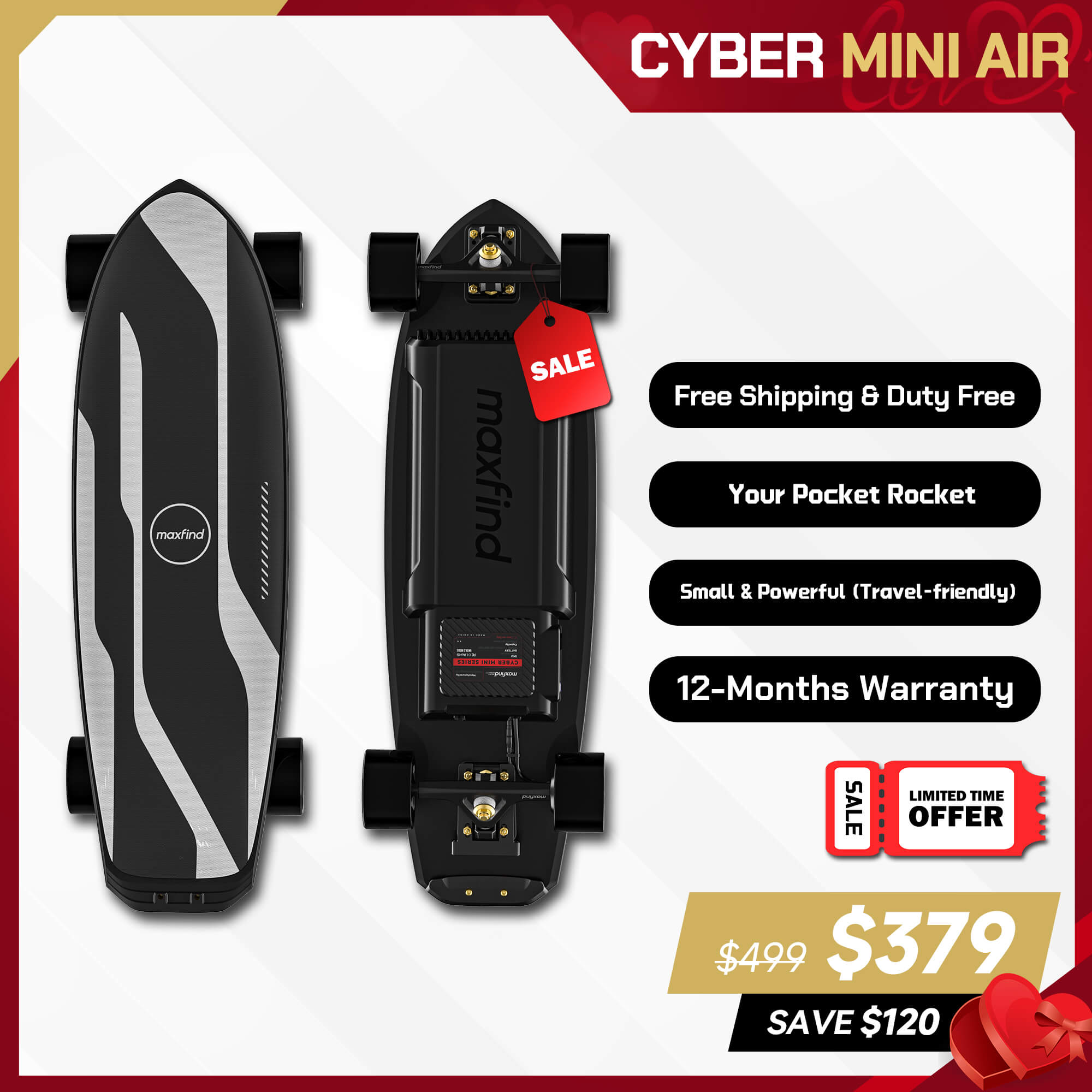 mini electric skateboard