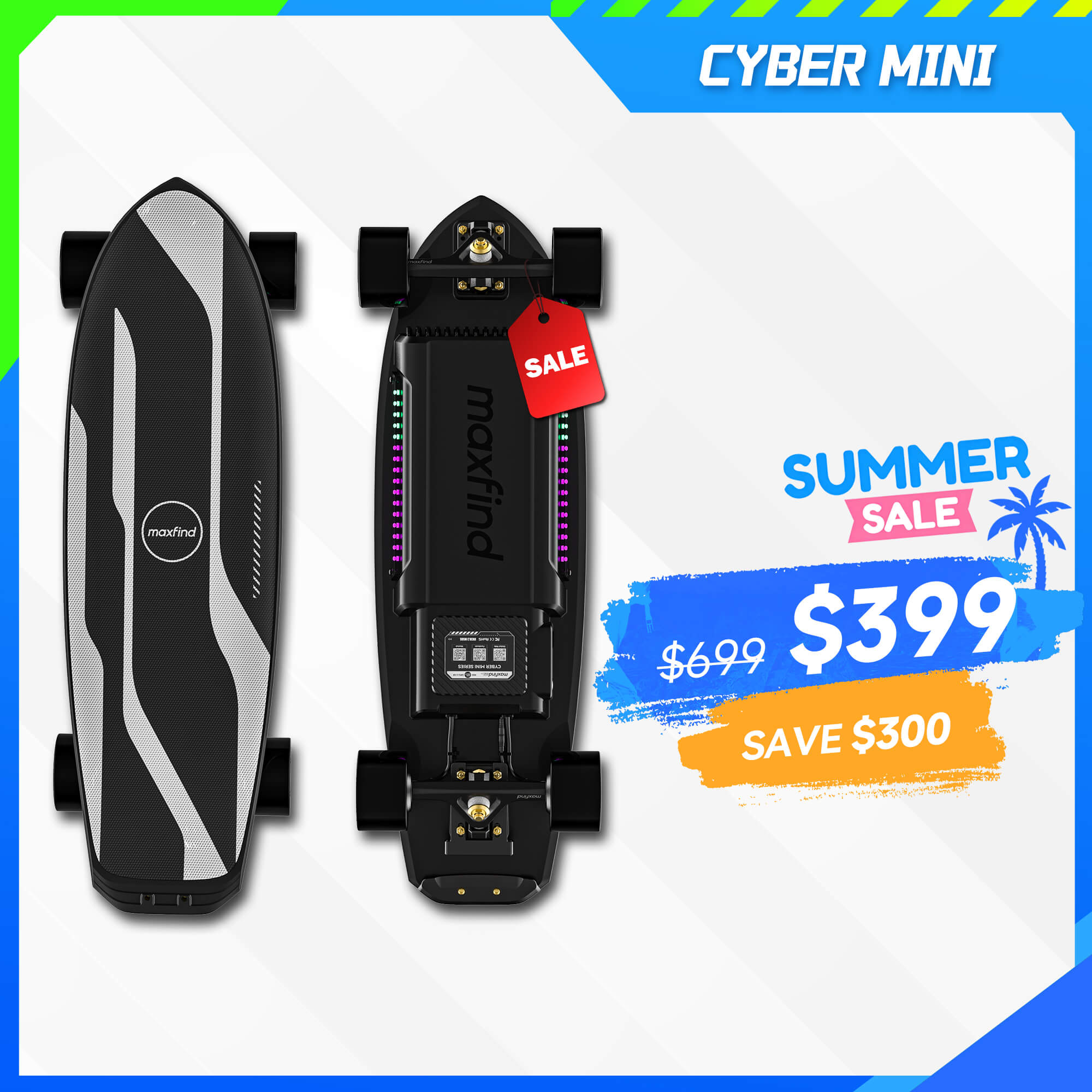 mini electric skateboard
