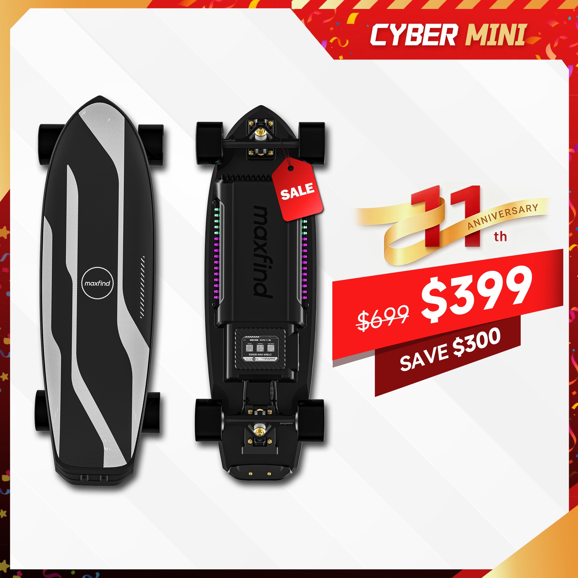 mini electric skateboard belt motor