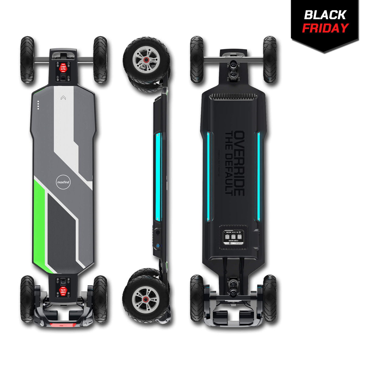 off road electric skateboard