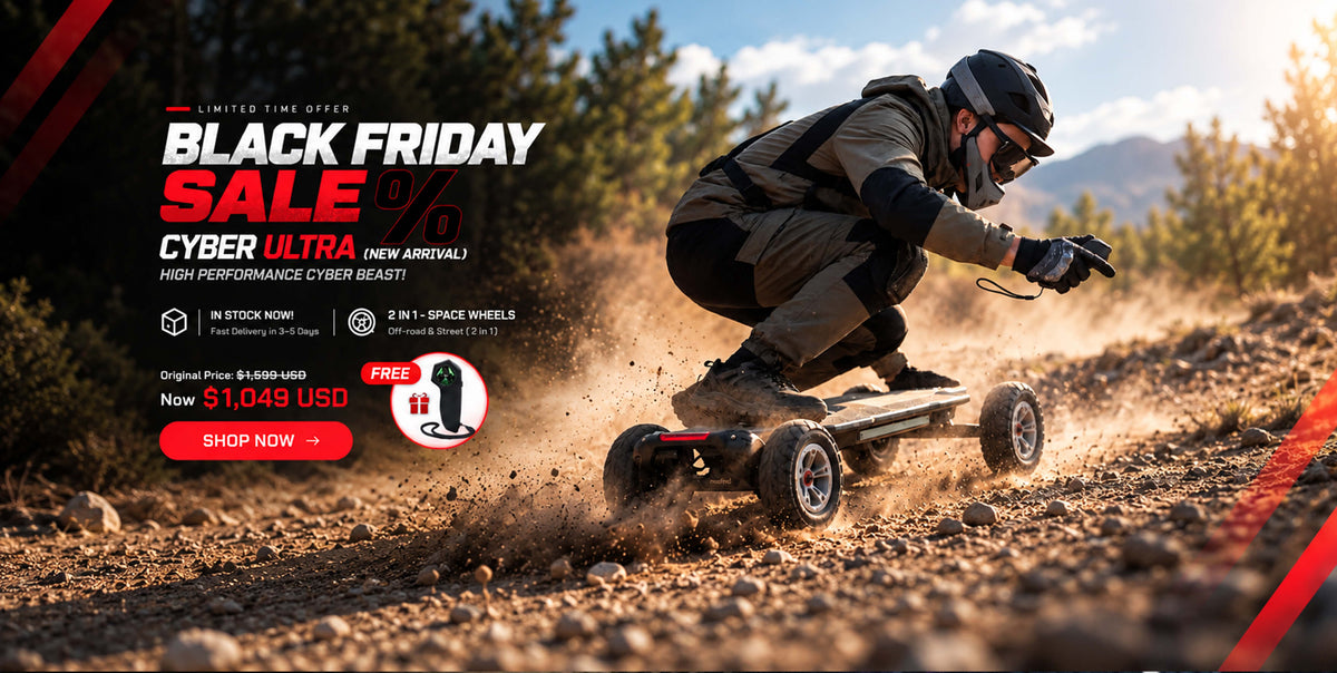 Maxfind CYBER ULTRA Off Road Electric Skateboard