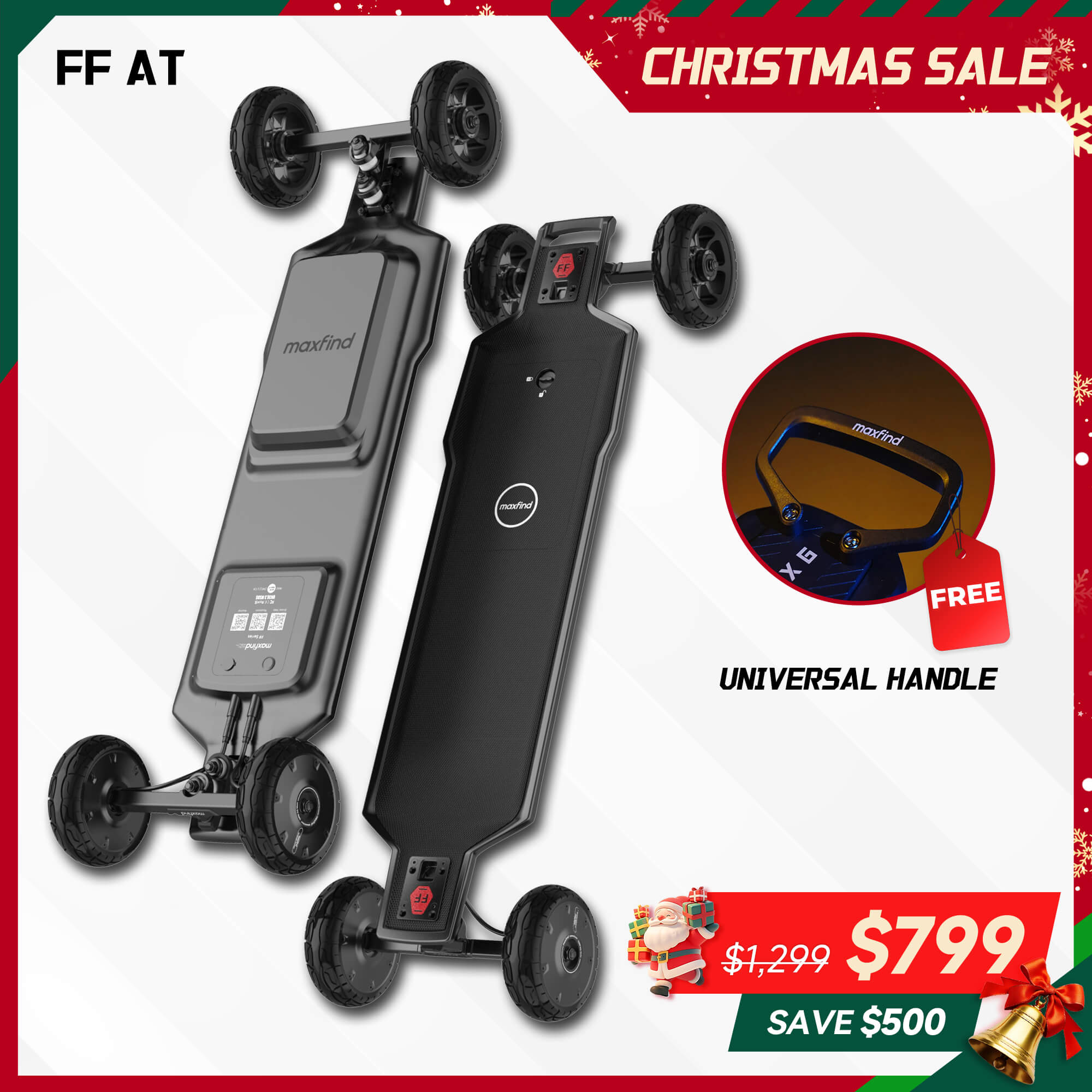 off road electric skateboard