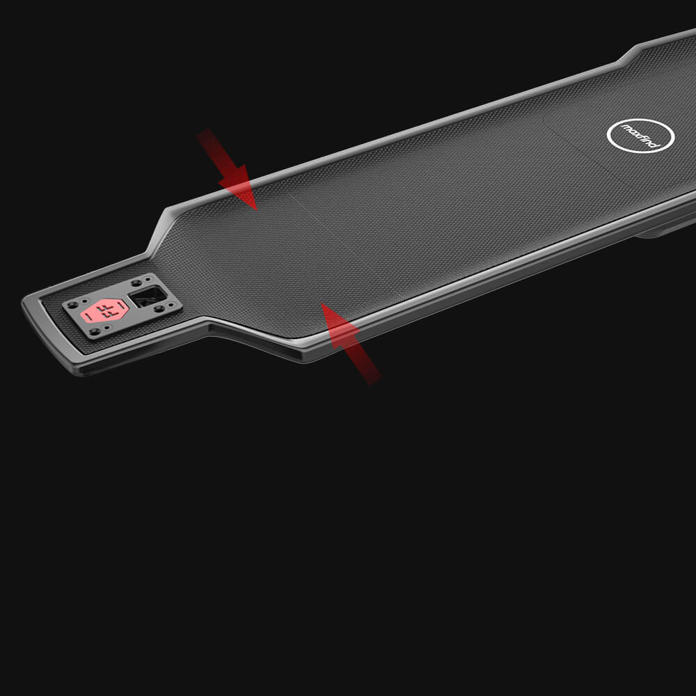 electric skateboard deck