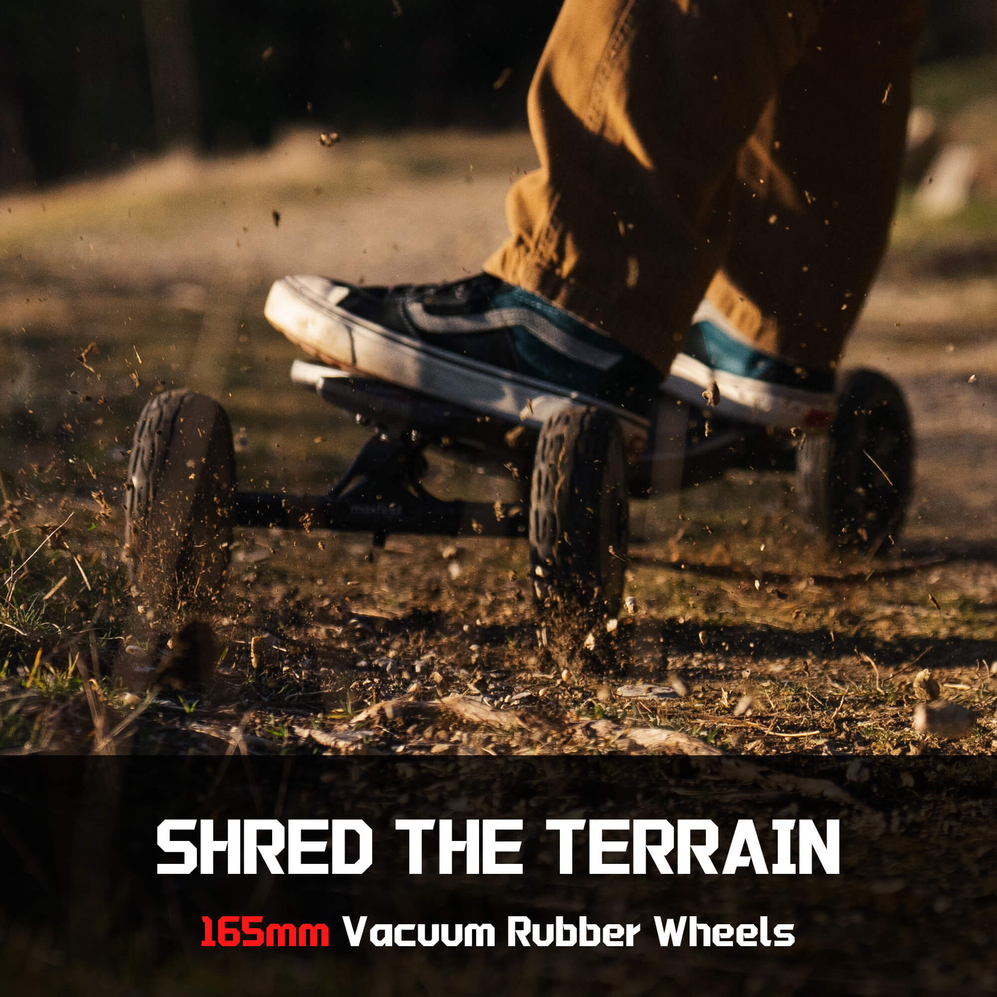 off road electric skateboard