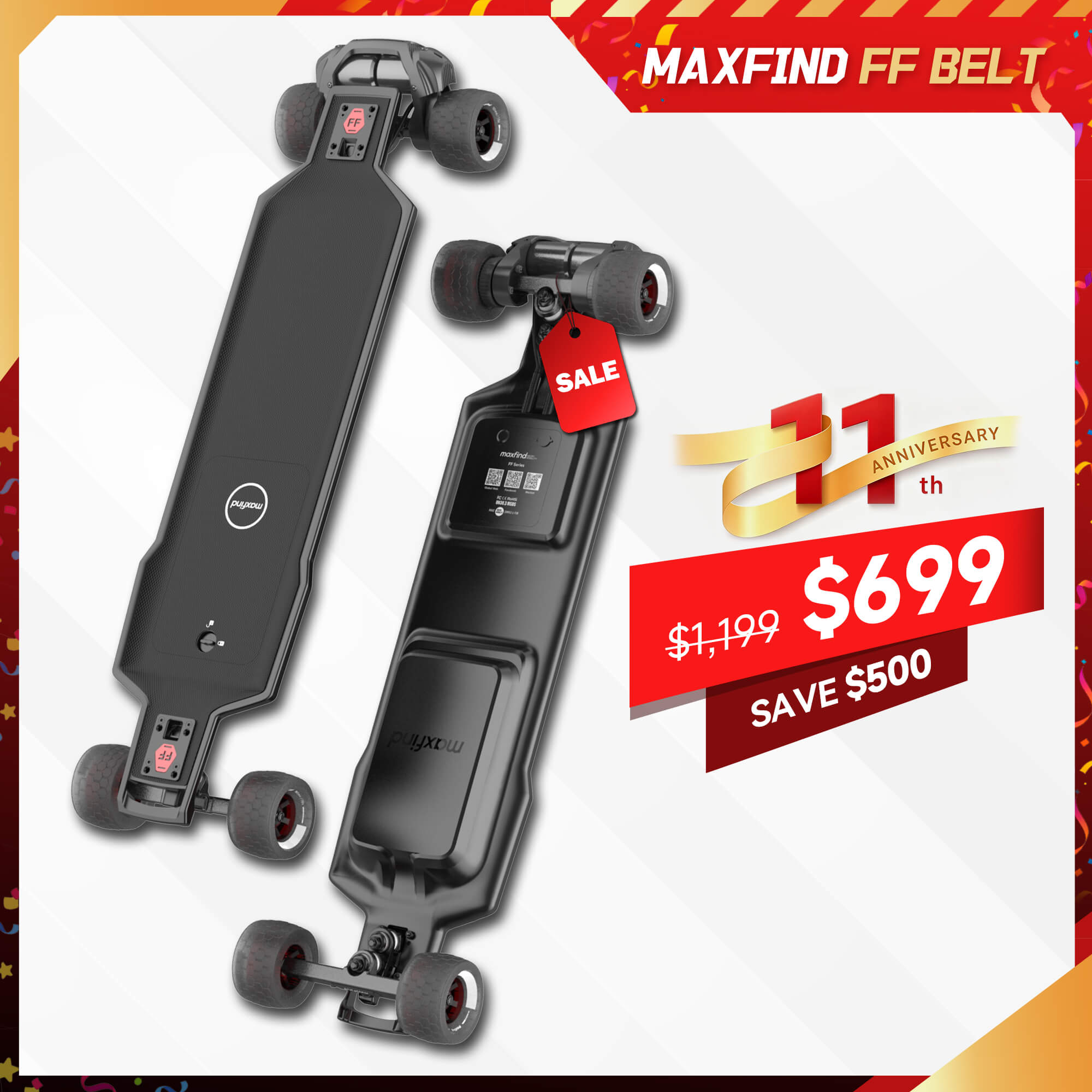 electric skateboard with remote