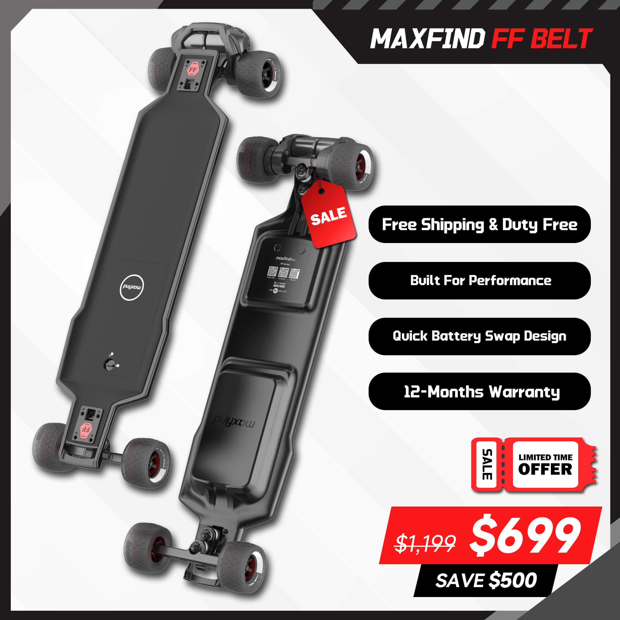 electric skateboard with remote