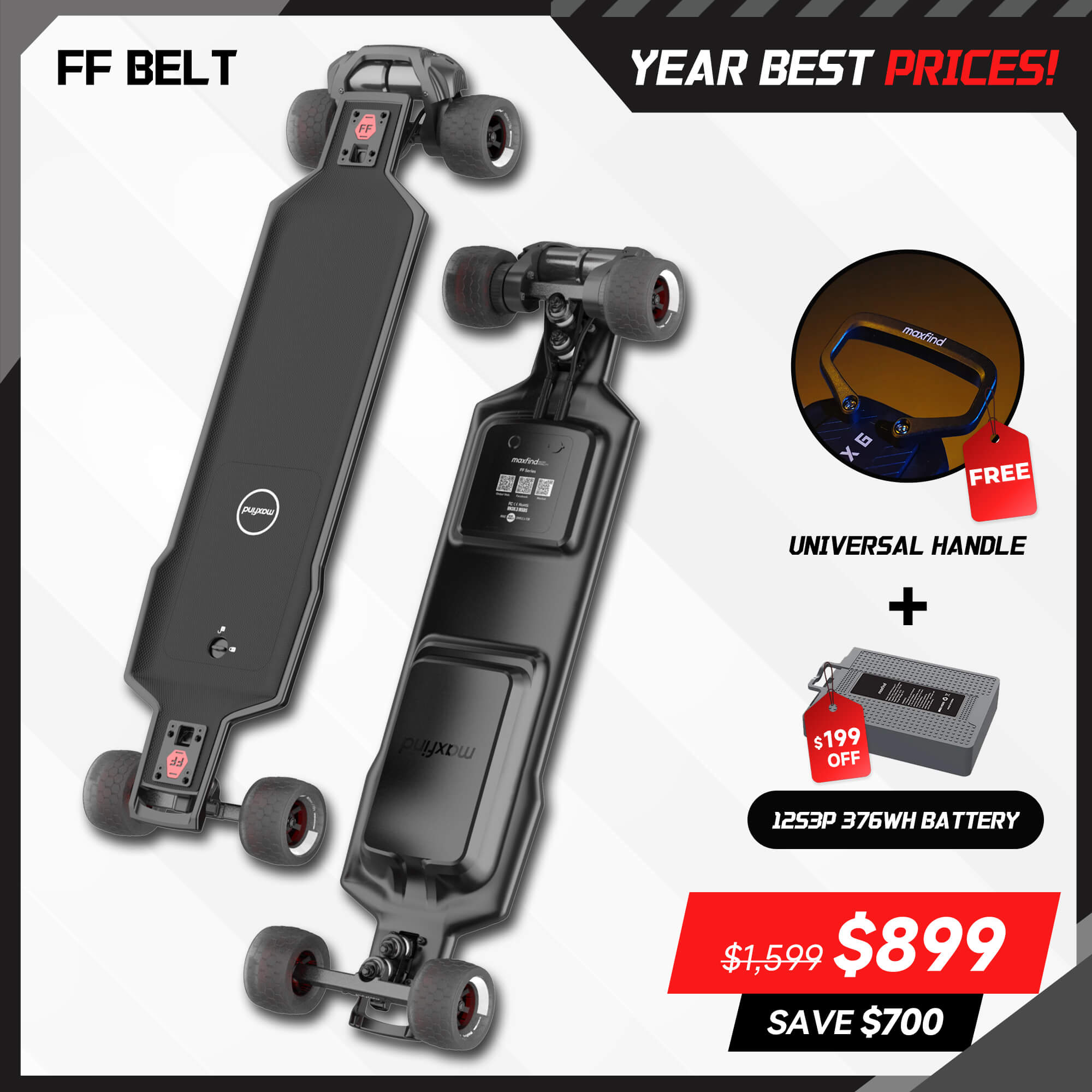 electric skateboard with remote