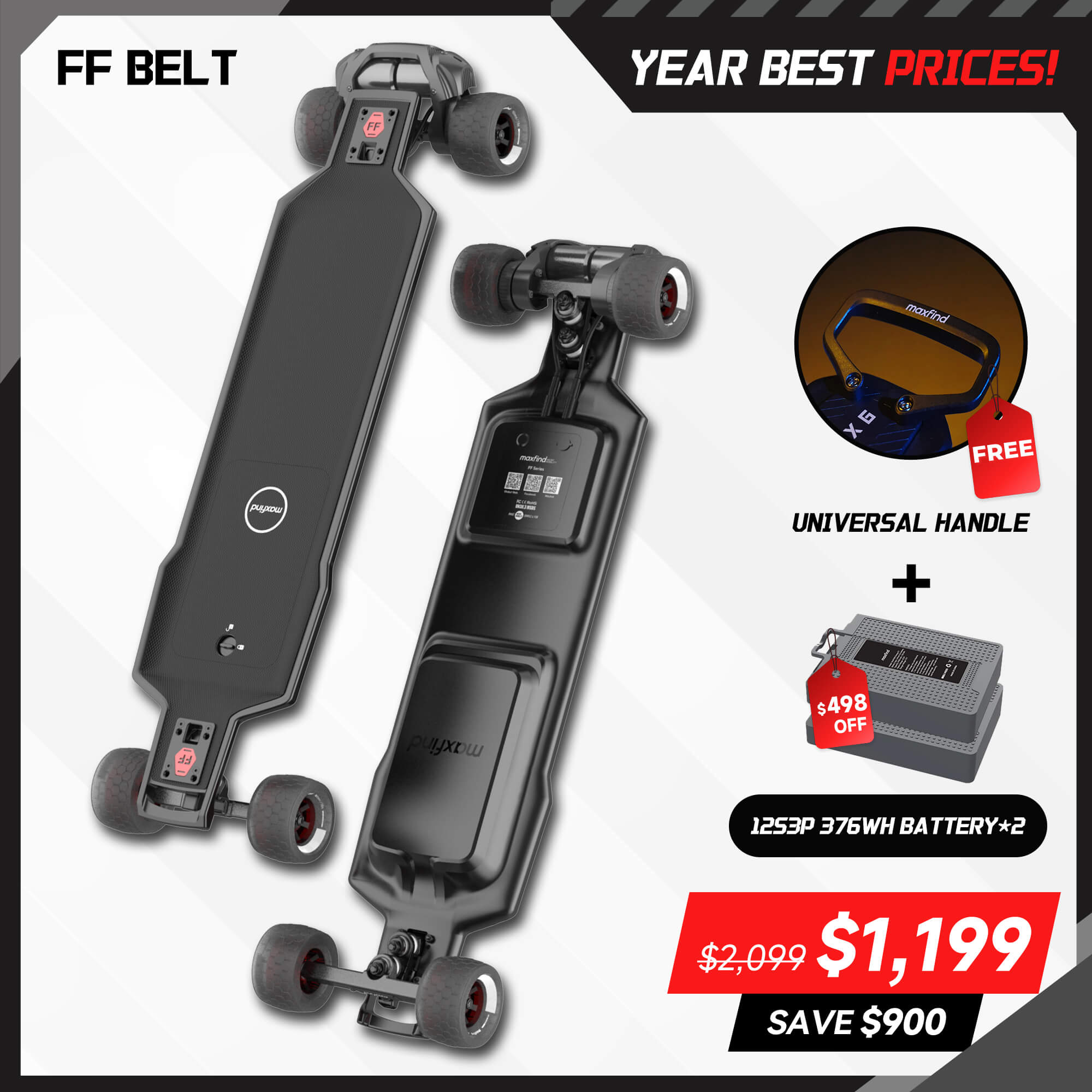 electric skateboard with remote