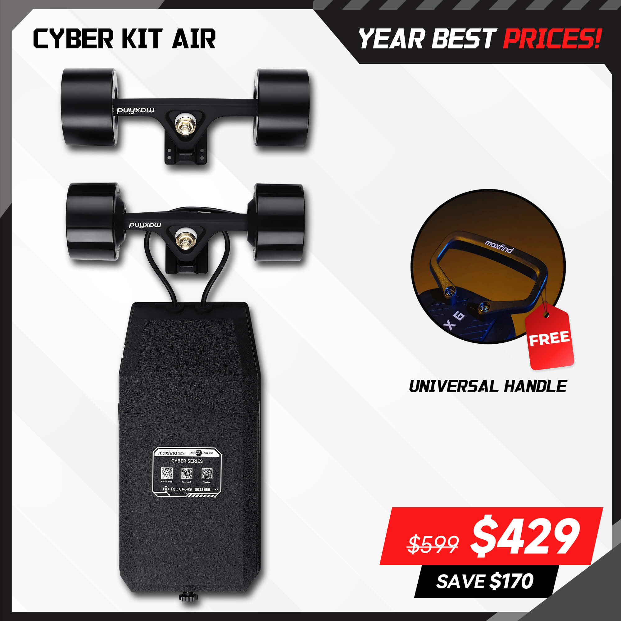 electric skateboard kit