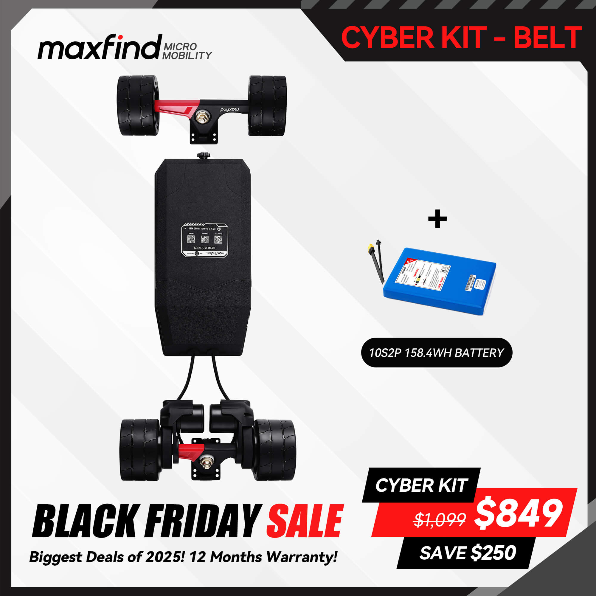 electric skateboard kit