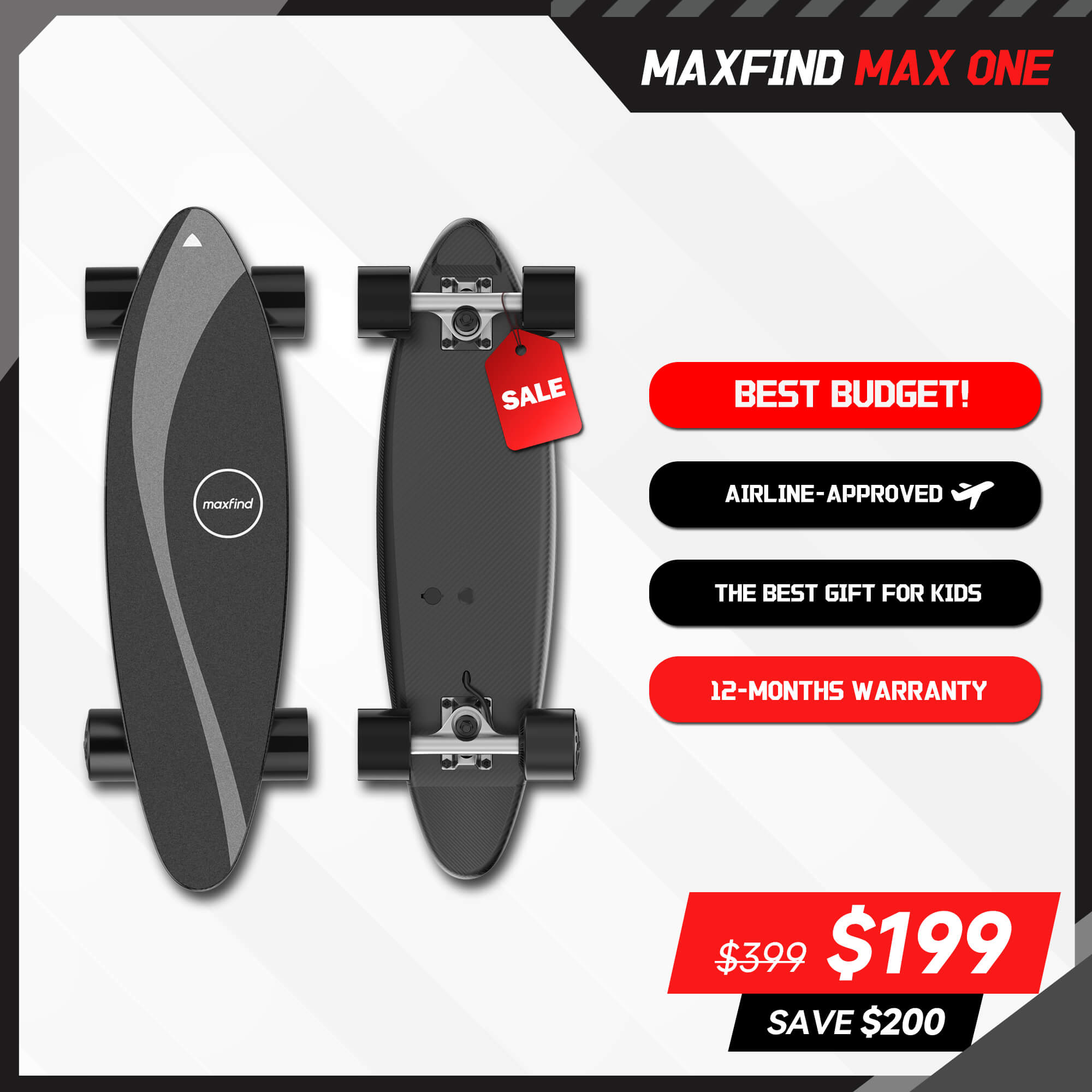 mini electric skateboard