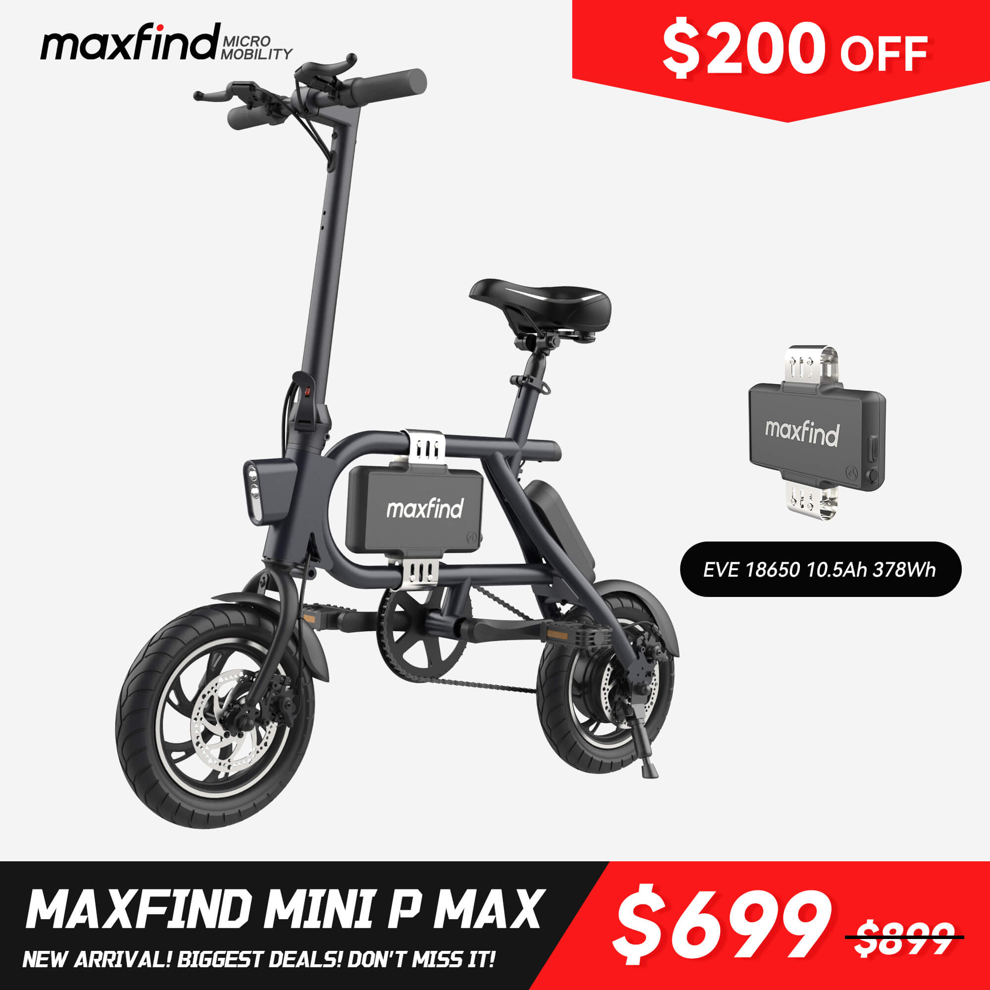 long range mini ebike