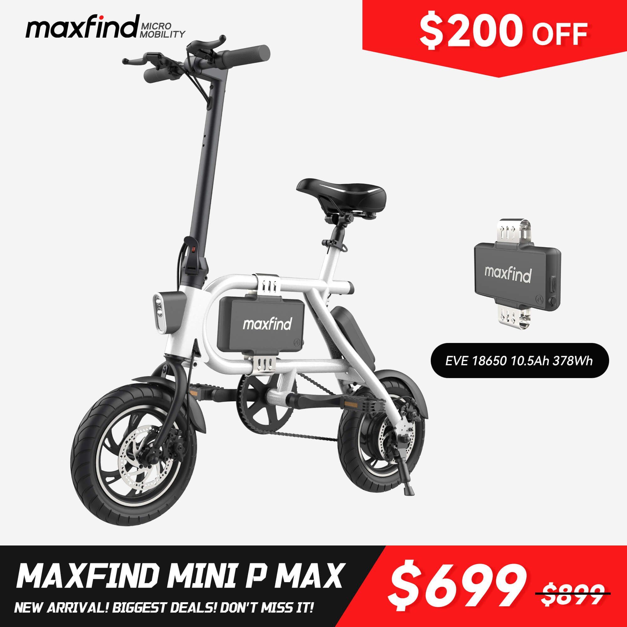 long range mini ebike