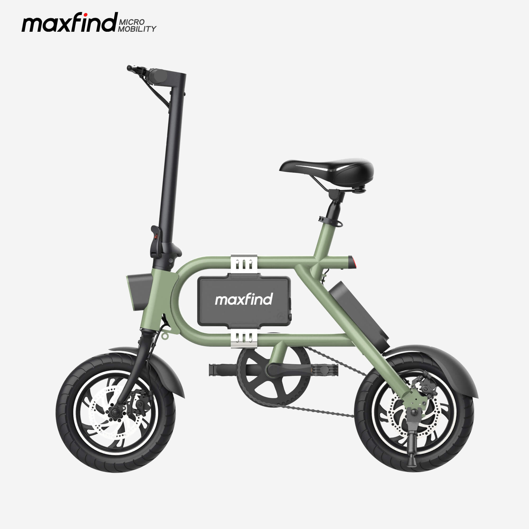 mini ebike green