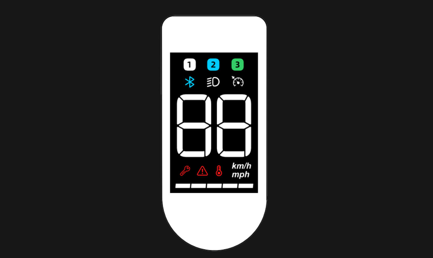 mini e bike LED Smart Display