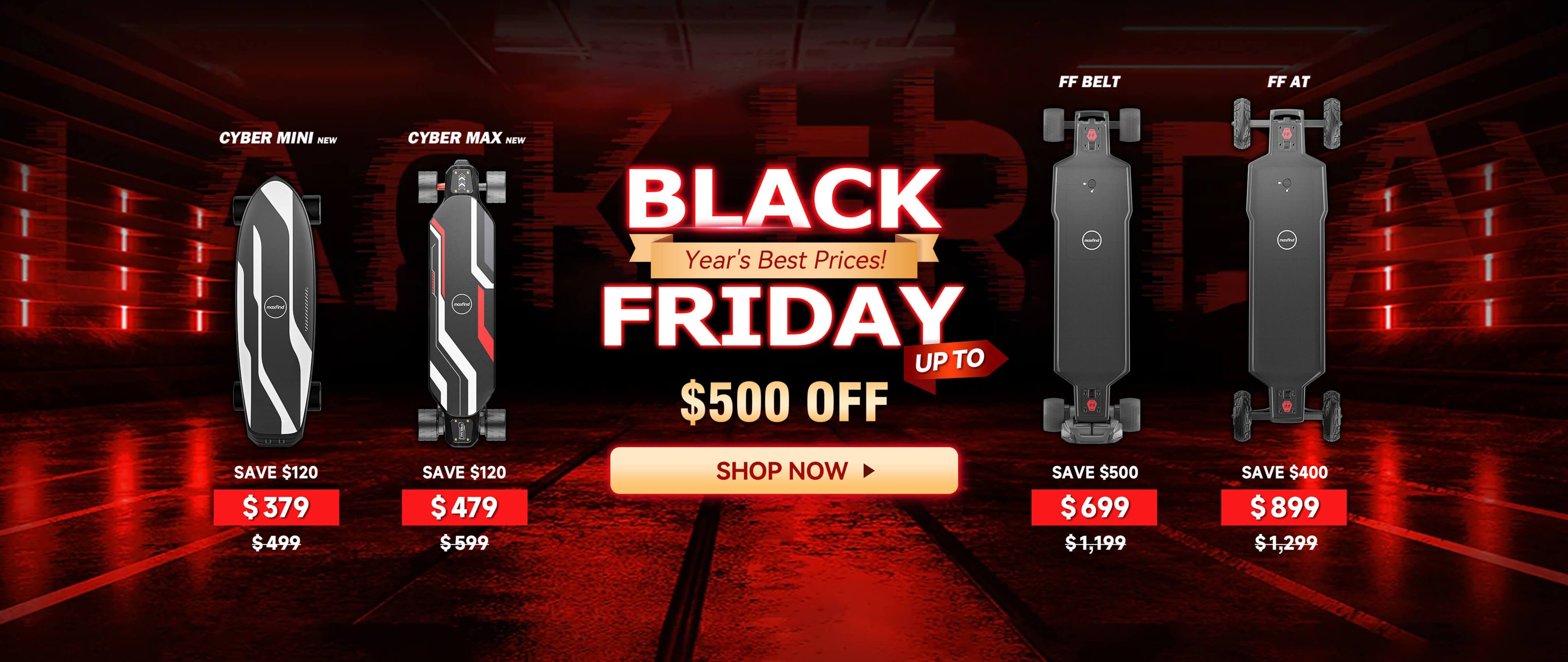 electric skateboards black friday sale