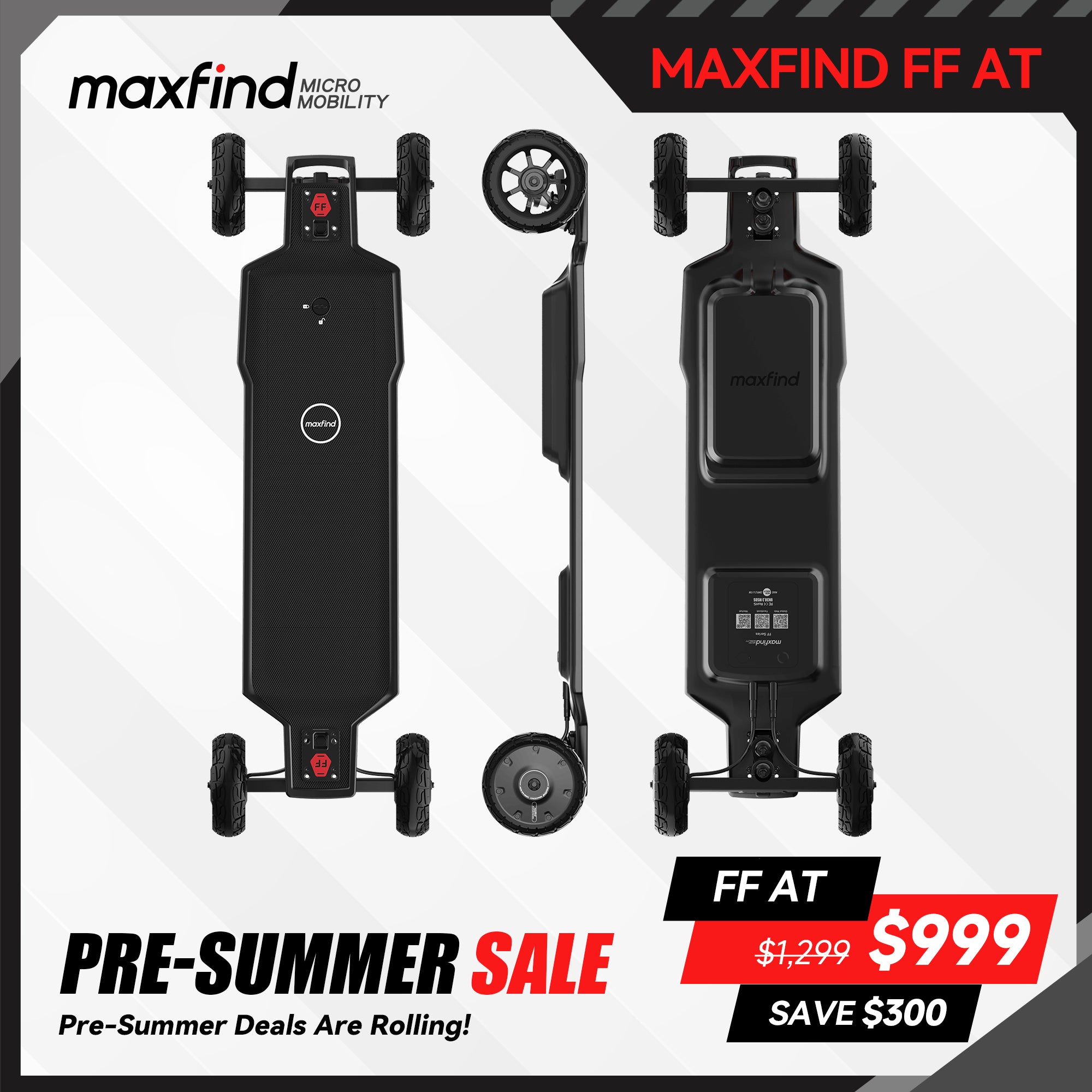 electric skateboard summer sale