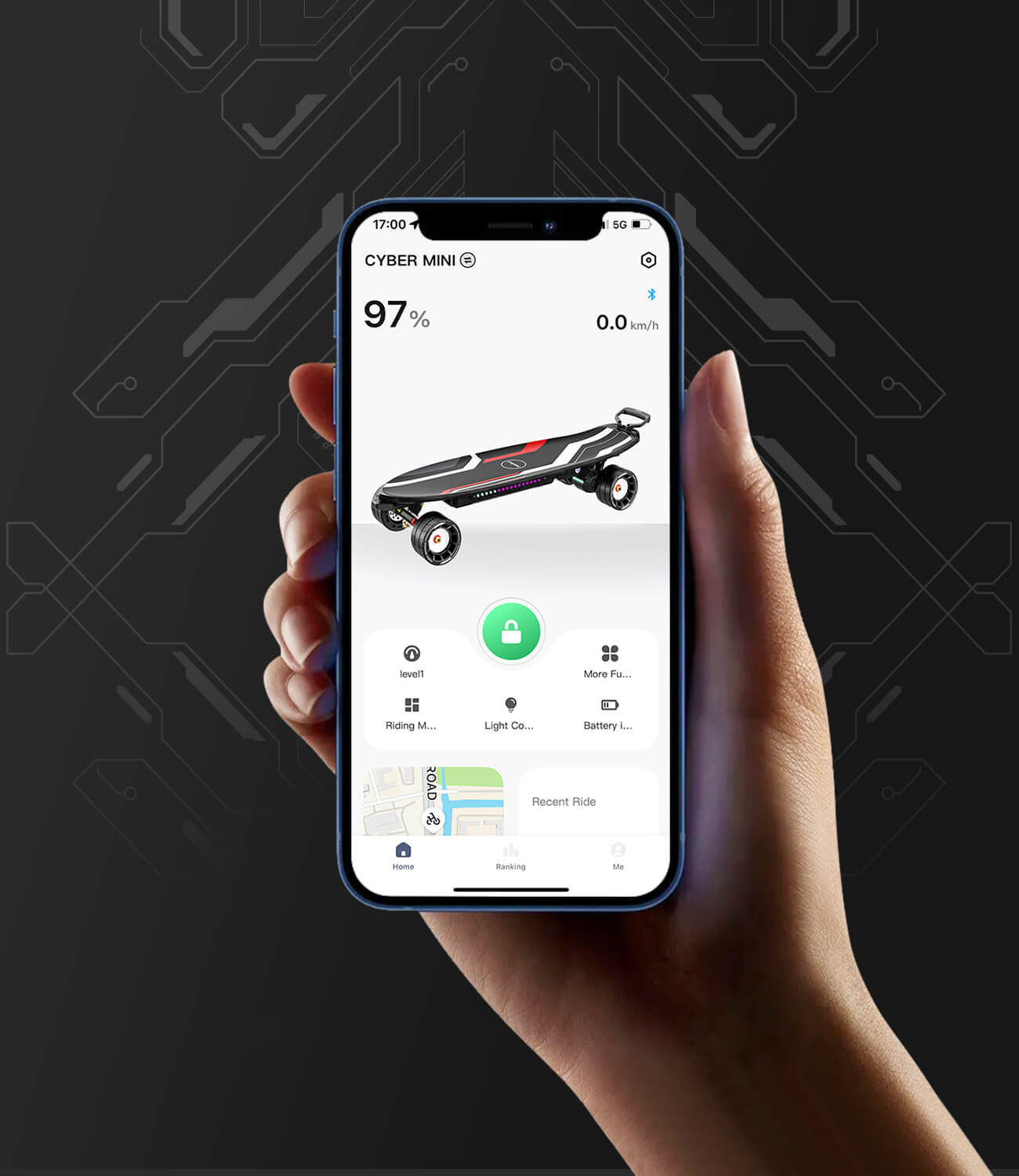 Electric Skateboard App