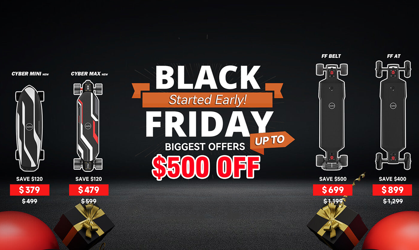 electric skateboard black friday sale