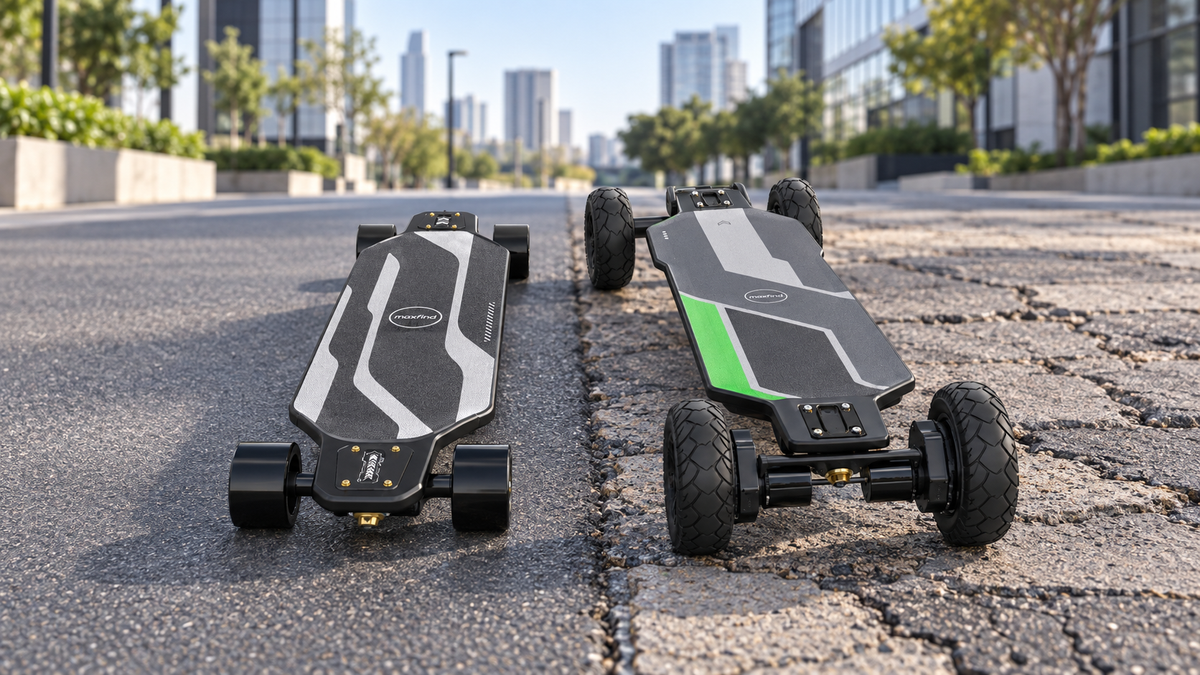 Does an Electric Skateboard Need Suspension for Uneven City Routes?