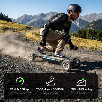 off road electric skateboard