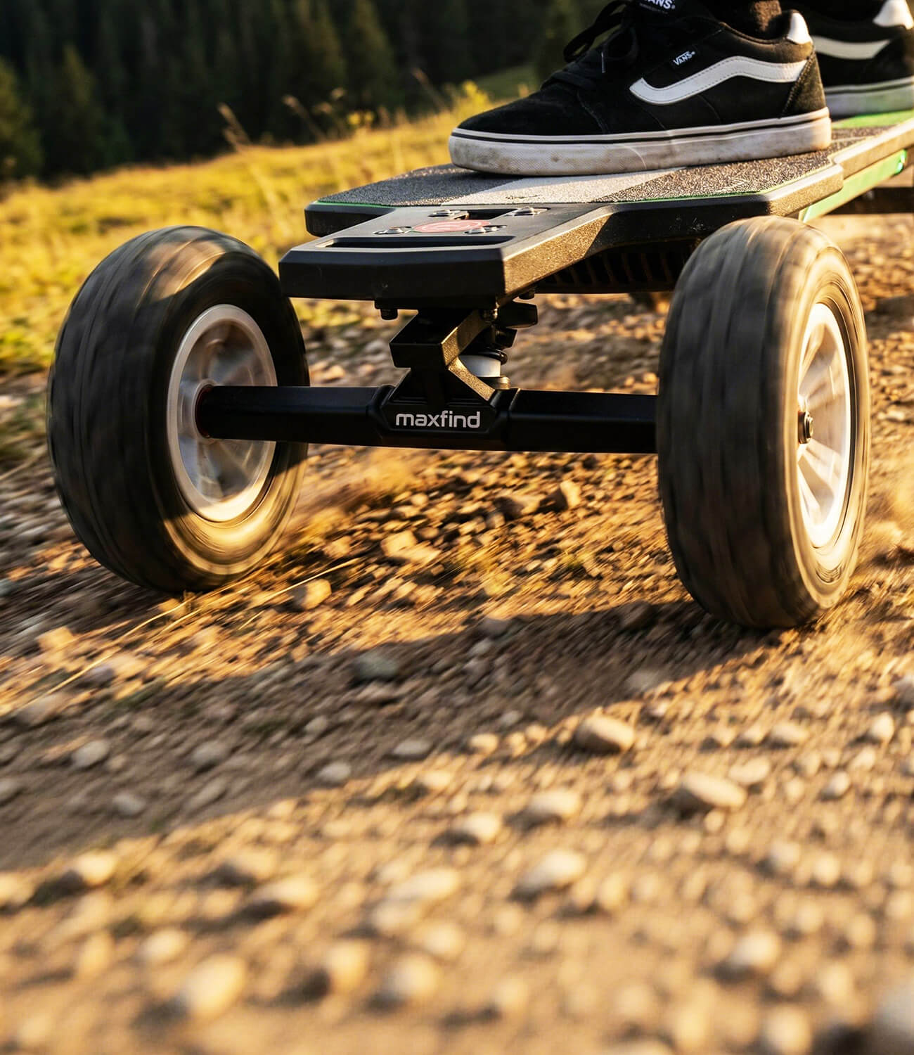 off road electric skateboard 175mm at wheels