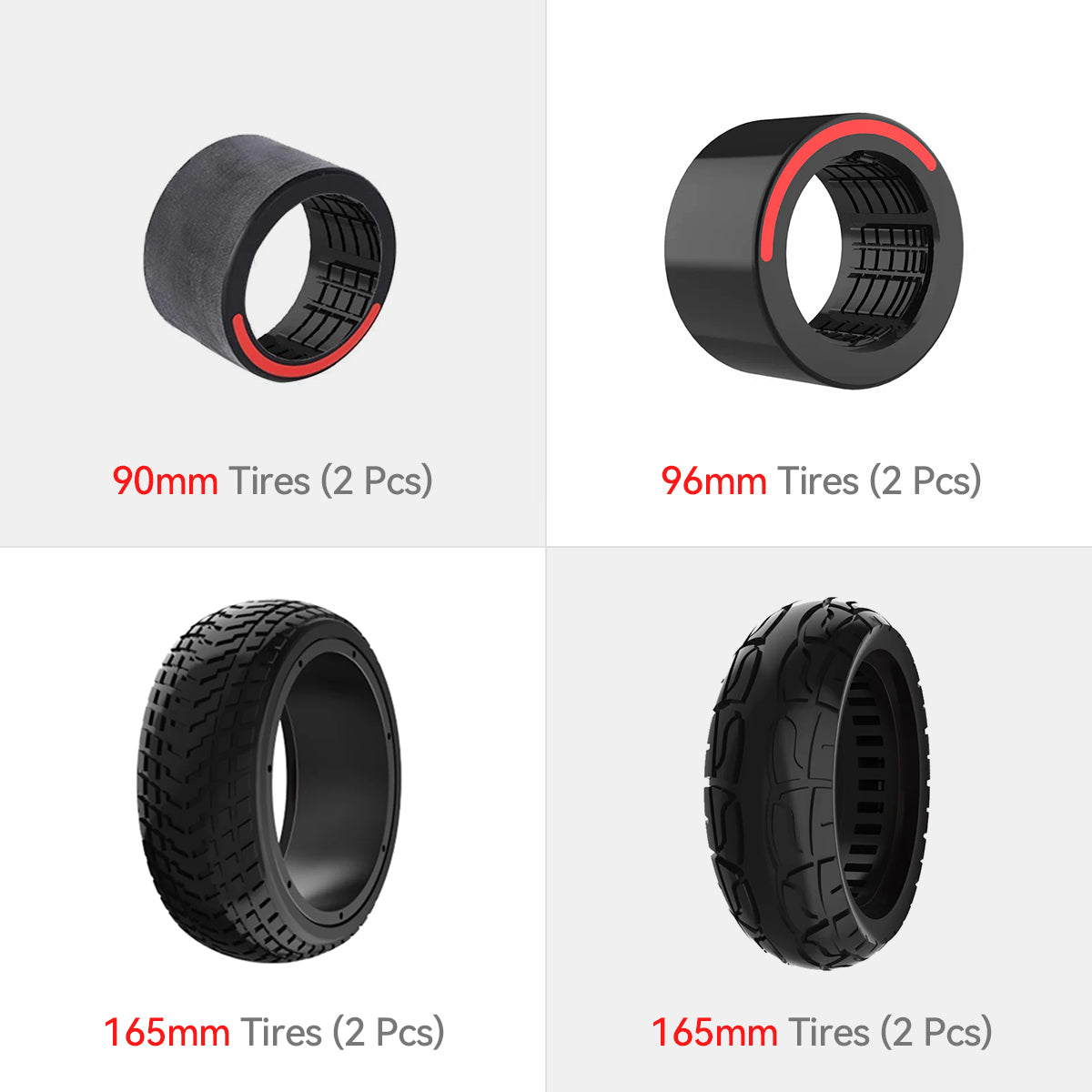Maxfind Electric Skateboard Hub Motor's Tires