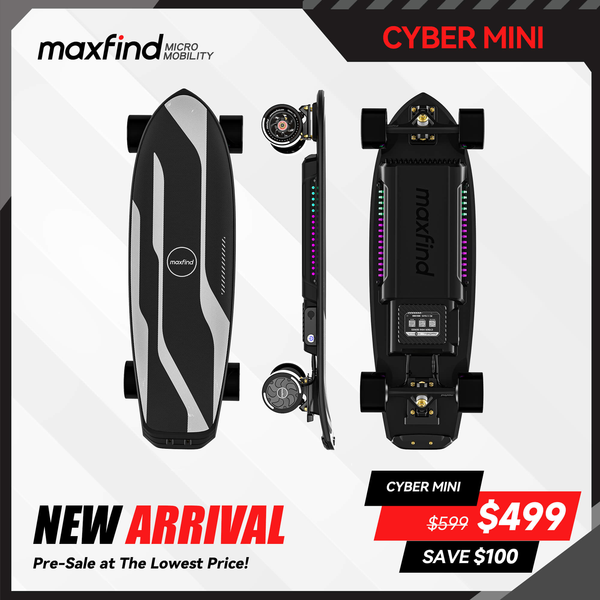 electric skateboard earth day sale