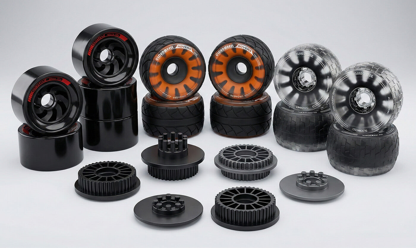 electric skateboard wheels