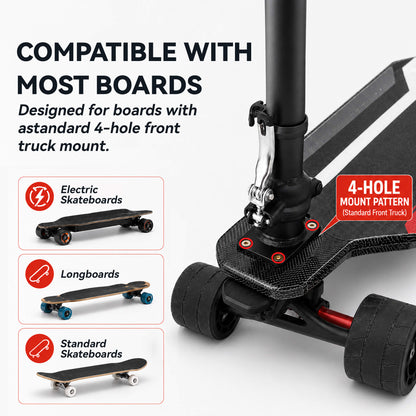 Electric Skateboard Handrail Kit