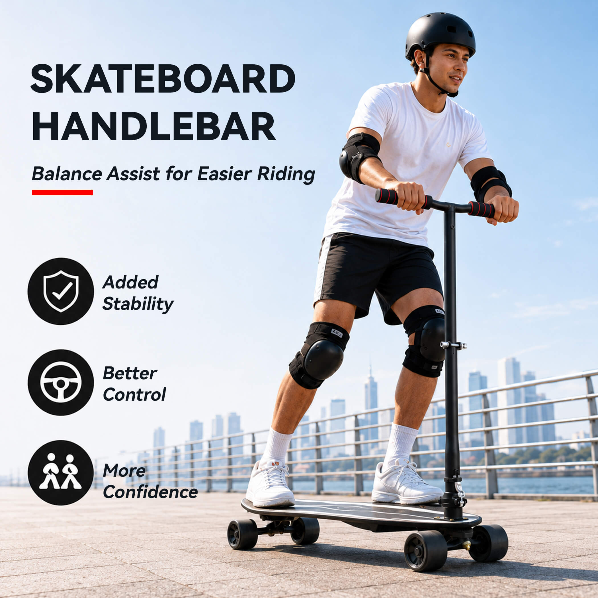 Electric Skateboard Handrail Kit