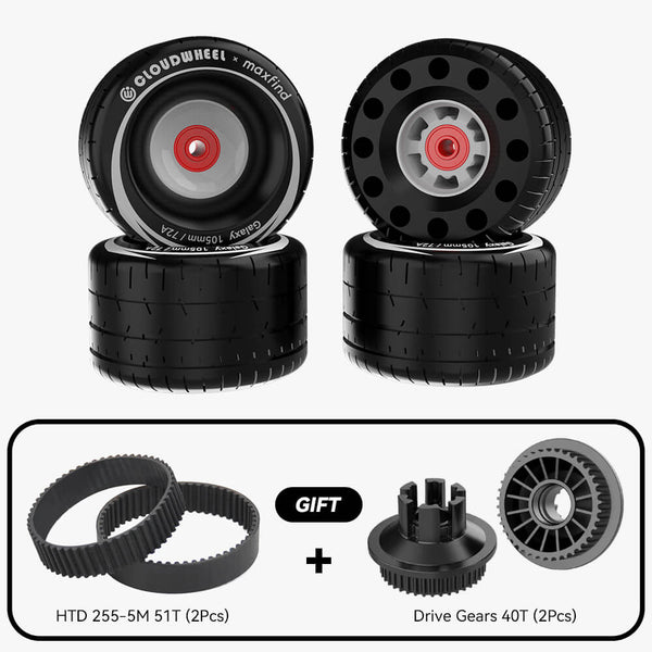 Galaxy 105mm Cloudwheels for Electric Skateboards – Maxfind